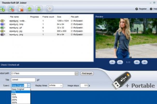 ThunderSoft GIF Joiner v4.1.0 + Portable