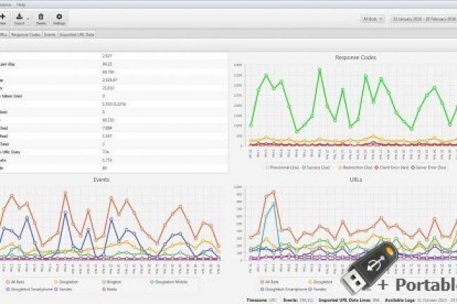 Log File Analyser v4.5 + Portable