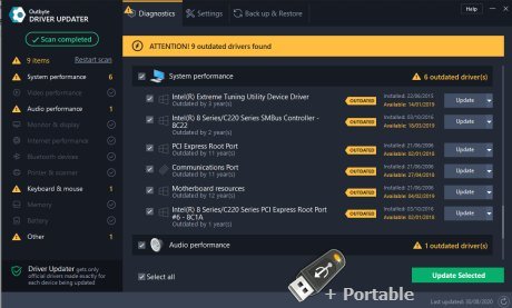 Outbyte Driver Updater v2.1.1.60362 Multilingual + Portable