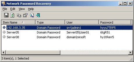 Network Password Recovery v1.56