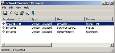 Network Password Recovery v1.57