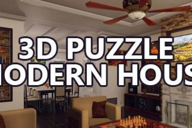 3D PUZZLE - Modern House [PT-BR]
