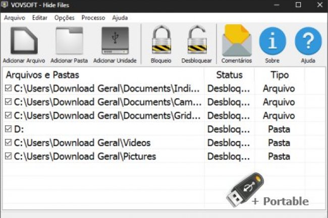 VovSoft Hide Files v7.5 + Portable