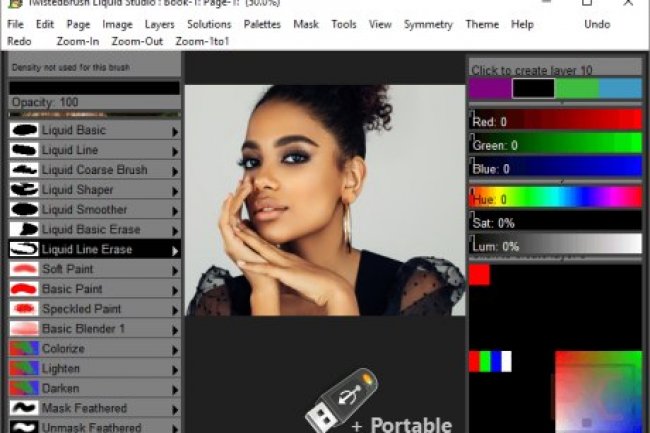 TwistedBrush Liquid Studio v4.10 + Portable