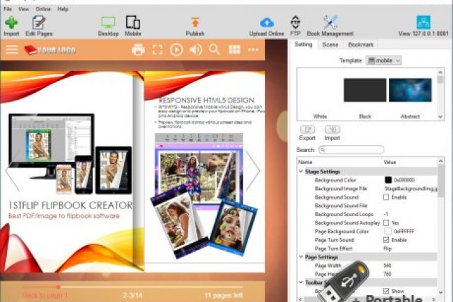 1stFlip FlipBook Creator Pro v2.7.20 + Portable