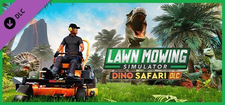 Lawn Mowing Simulator - Dino Safari [PT-BR]