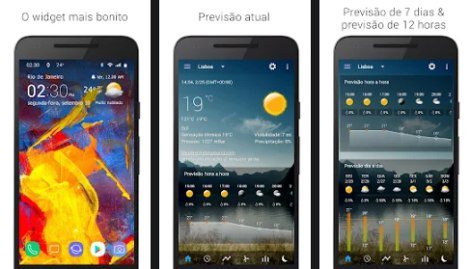 Transparent clock weather v8.03.4 (Premium)