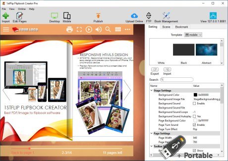 1stFlip FlipBook Creator Pro v2.7.20 + Portable