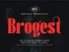 Brogest Font