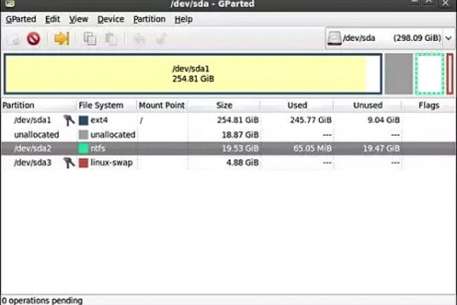 Gnome Partition Editor (GPartEd) Live v1.7.0-8 Stable (x64)