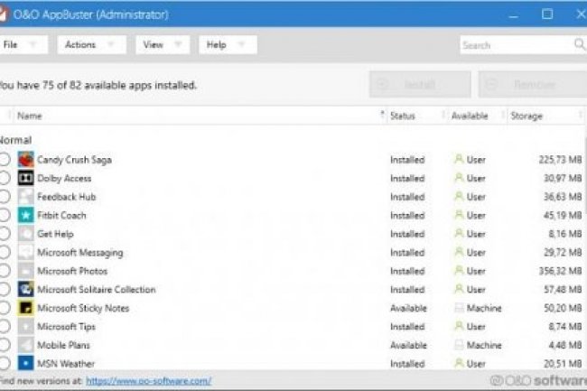 O&O AppBuster v1.4.1344