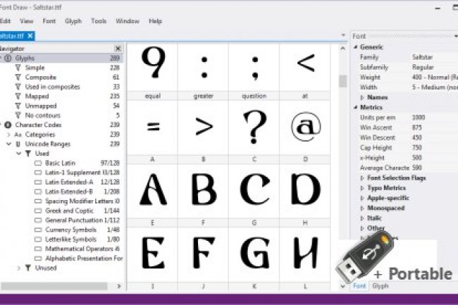 Proxima Font Draw v1.0 R1 + Portable