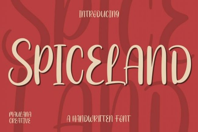 Spiceland Font
