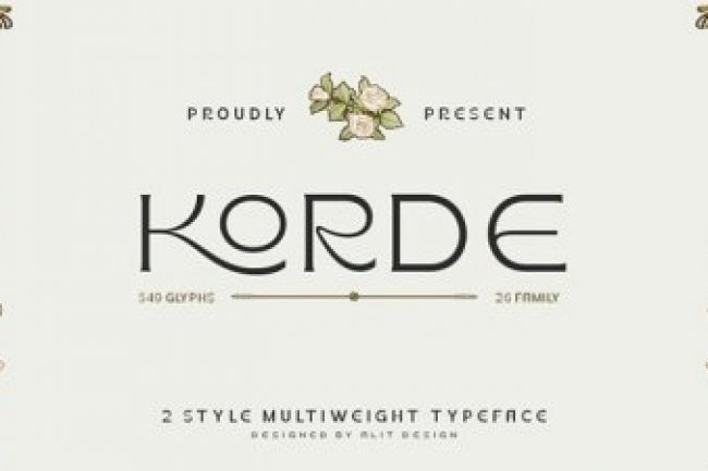 Korde Font