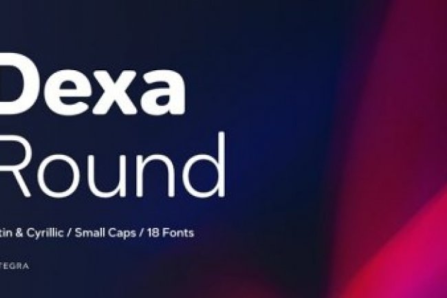 Dexa Round Font