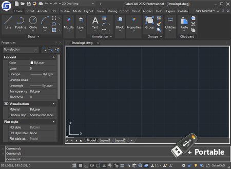 GstarCAD Professional 2022 Build 220303 + Portable