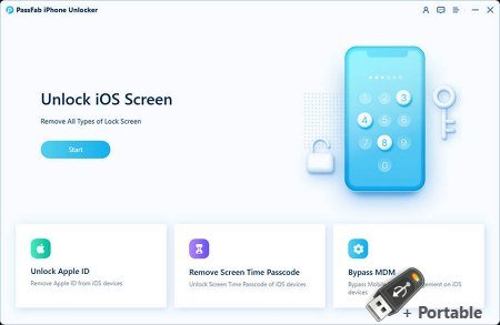 PassFab iPhone Unlocker v3.3.1.14 + Portable