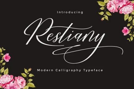 Restiany Script Font