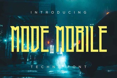 Mode Mobile Font