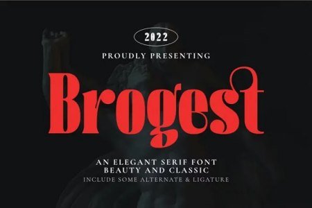 Brogest Font
