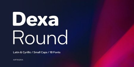 Dexa Round Font