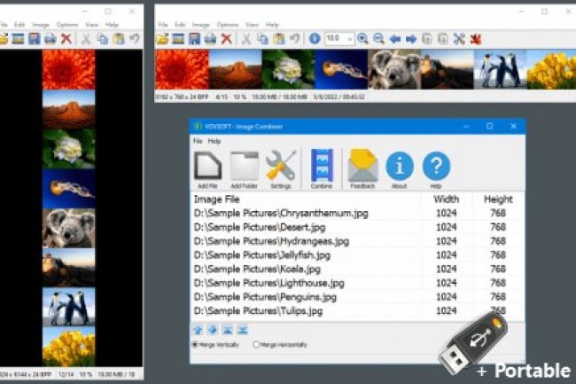 VovSoft Image Combiner v1.1.0 + Portable