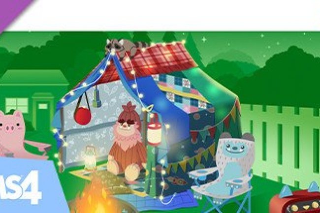 The Sims 4 Kit Acampamento no Quintal [PT-BR]