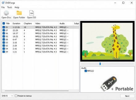 DVDForge v1.4.8 + Portable