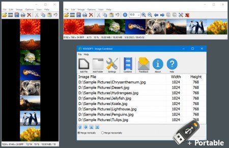 VovSoft Image Combiner v1.1.0 + Portable