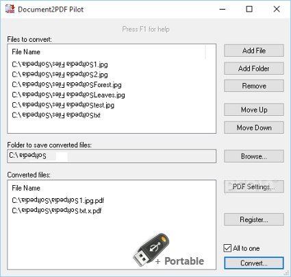 Document2PDF Pilot v2.28 + Portable