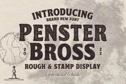 Penster Bross Font