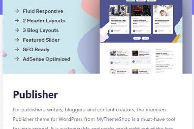 MyThemeShop - Publisher