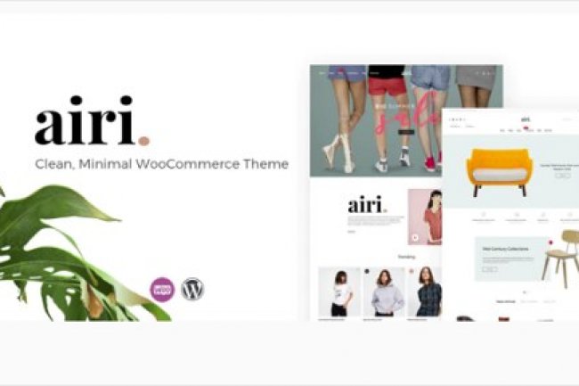 Airi - Clean, Minimal WooCommerce Theme