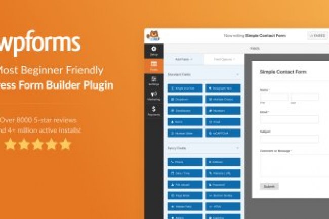 WPForms - WPForms Drag & Drop WordPress Form Builder