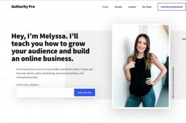 Studiopress Authority Pro Theme