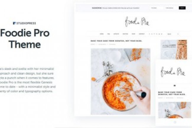 Studiopress Foodie Pro Theme
