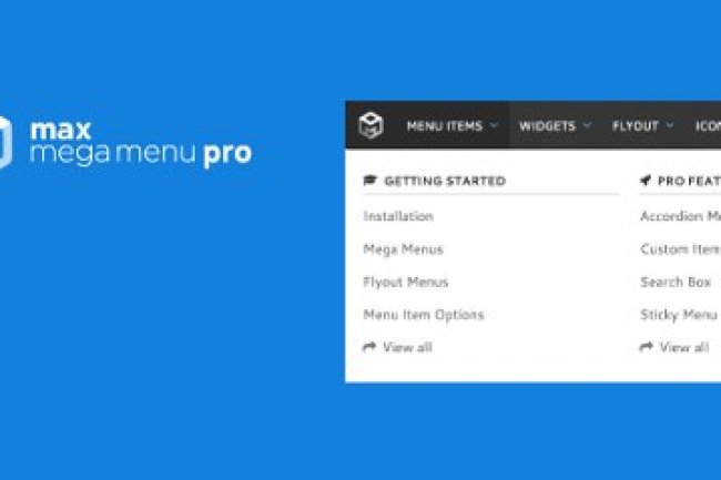 Max Mega Menu Pro