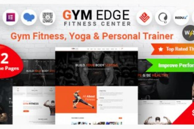 Gym Edge - Fitness WordPress Theme