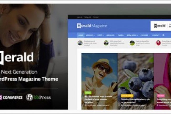 Herald - Newspaper & News Portal WordPress Theme