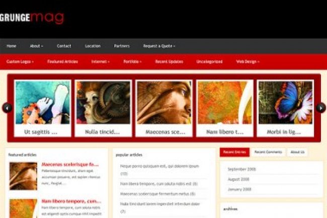 Elegant Themes GrungeMag