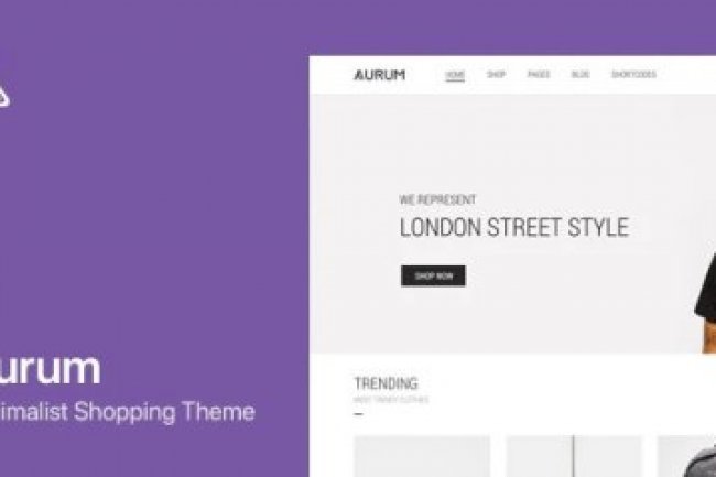 Aurum - Minimalist Shopping Theme