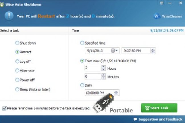 Wise Auto Shutdown v2.0.7.108 + Portable