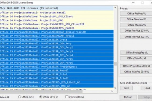 Office 2013-2021 License Setup v1.20