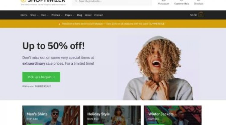 Shoptimizer - The Fastest WooCommerce Theme