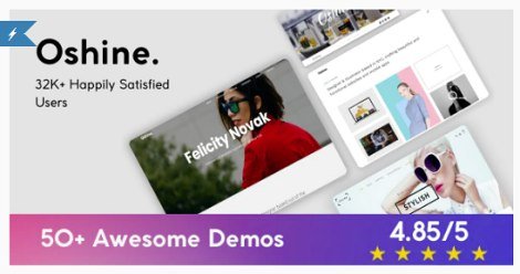 Oshine - Creative Multi-Purpose WordPress Theme