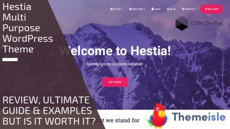 ThemeIsle Hestia Pro WordPress Theme
