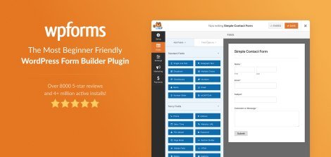 WPForms - WPForms Drag & Drop WordPress Form Builder