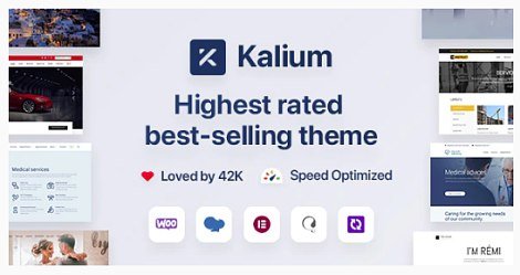 Kalium - Creative Theme for Professionals