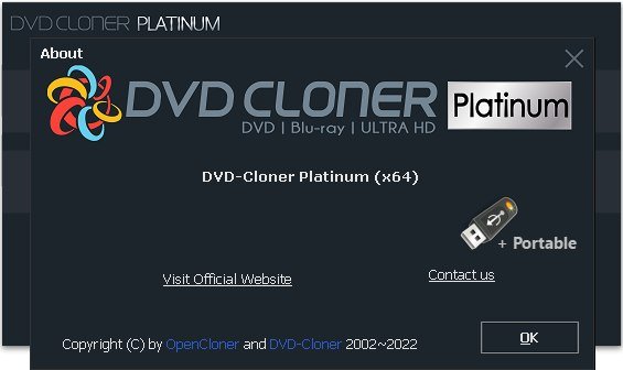 DVD-Cloner Platinum 2022 v19.40.1473 + Portable