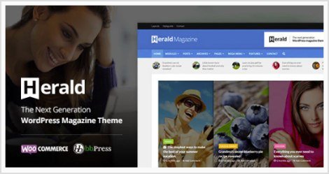 Herald - Newspaper & News Portal WordPress Theme